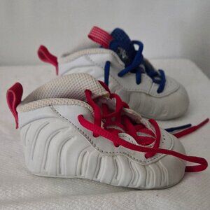 Nike Lil Posite One Foamposite USA Moon DJ4022-001 Size 3C